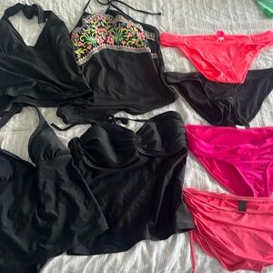 Lot of mix and match swimsuits